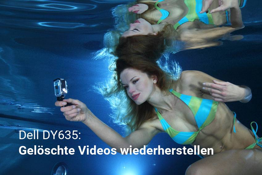 Wiederherstellen gelöschter Video-Dateien und Filme von Dell DY635